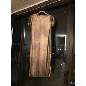 Bronze Bodyckn Sexy Dress!